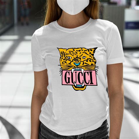 pink glitter gucci tiger t shirt|gucci tiger sequin shirt.